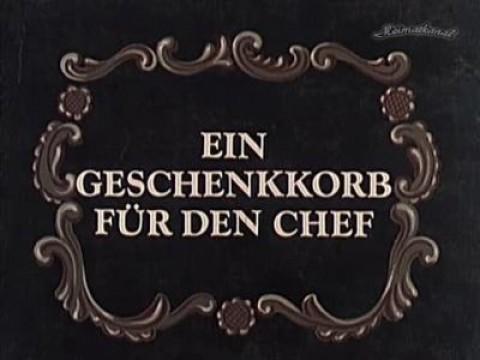 Ein Geschenkkorb für den Chef