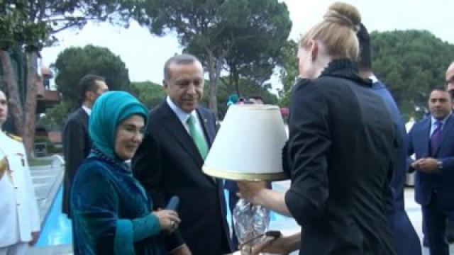 Wilma Elles trifft auf Präsident Erdoğan