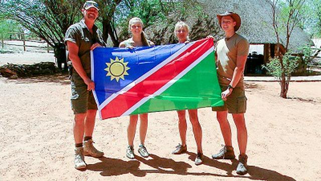 Heute u.a. mit: Familie Reinhardt, Namibia
