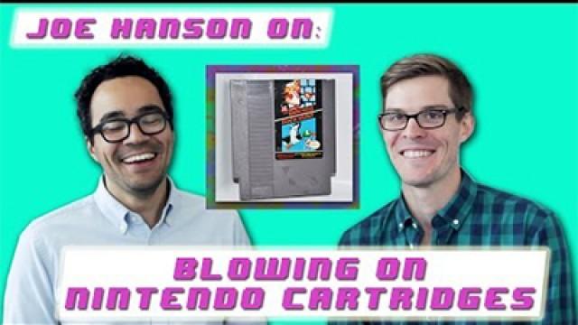 Does Blowing On Nintendo Cartridges Work? ft. Joe Hanson