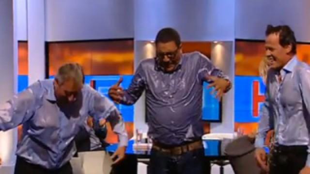 Pieter Waterdrinker, Johan Veenstra, Candy Dulfer en Jörgen Raymann