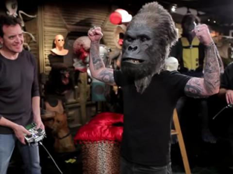 Scott Ian goes APE for Animatronics with ADI