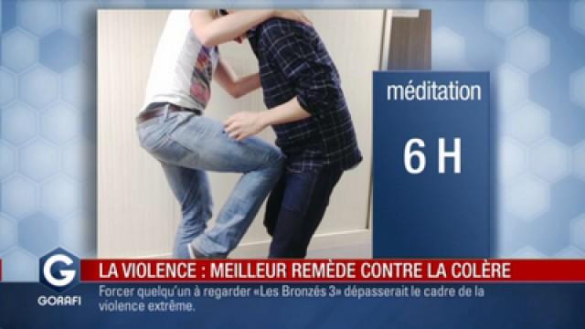La violence remède contre la colère