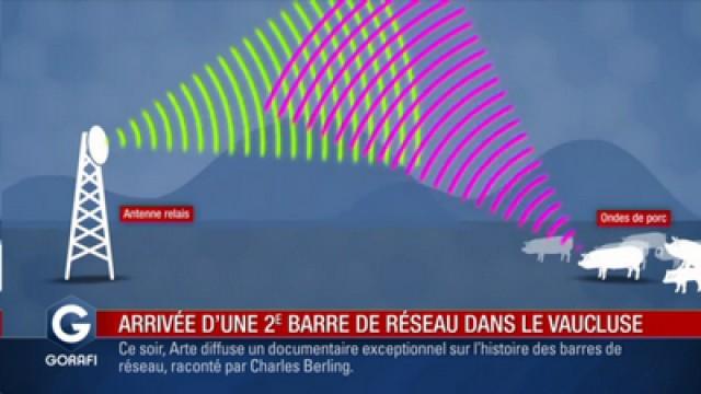 L'arrivée d'une deuxième barre de réseau dans le Vaucluse