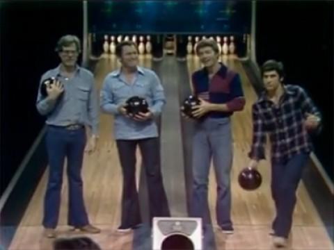 Earl Holliman and Robert Culp vs. James Farentino and Stephen Young