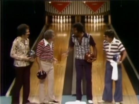 Gabriel Kaplan and Pat Harrington vs. Bill Dana and Greg Morris