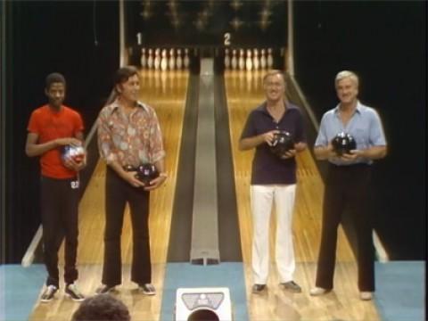 Jimmy Walker and Michael Ansara vs. Dick Martin and Leslie Nielslen