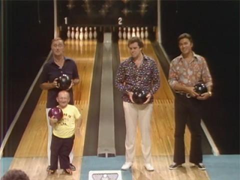 Dick Martin and Billy Barty vs. John Schuck and Michael Ansara