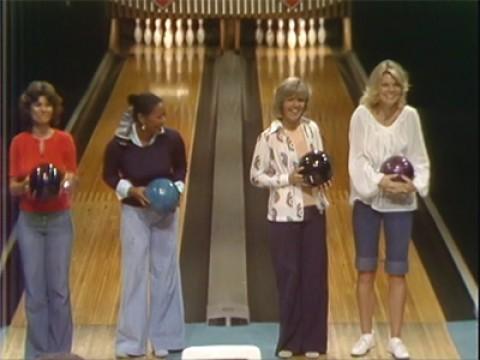 Adrienne Barbeau and Gail Fisher vs. Arlene Golonka and Cathy Lee Crosby