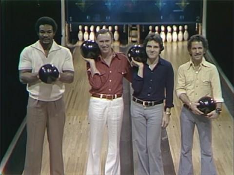 George Foreman and Dick Martin vs. Anthony Newley and Don Adams