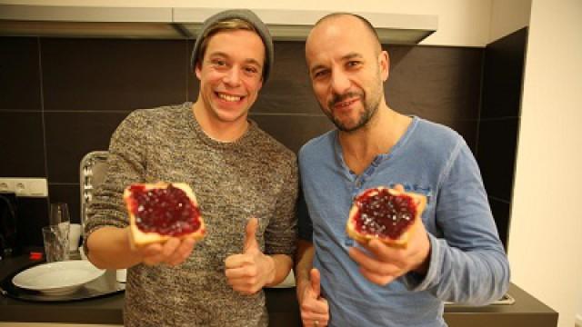 Der Marmeladen-Brot-Stunt?!