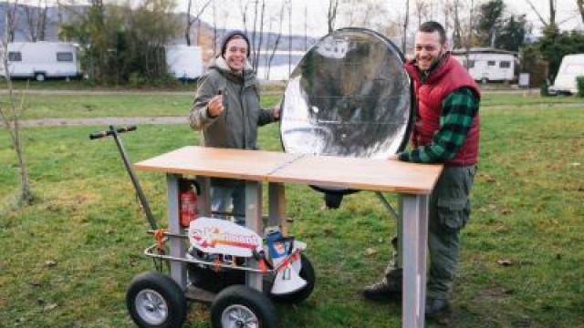 Holz anzünden ohne Flamme?!