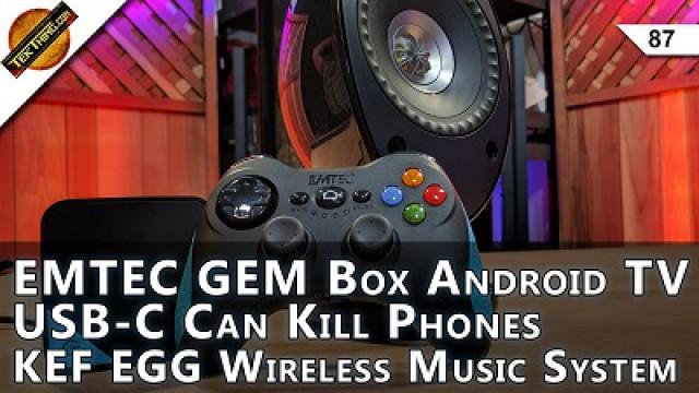 Kaby Lake Intel Processor, GEM Box Android TV, KEF EGG, AutoPatcher, Block USB Rubber Ducky?