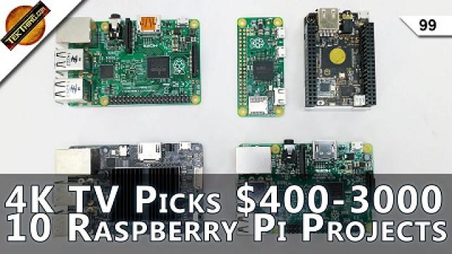 Black Friday Picks! 4K TVs $400-3000, 9 Raspberry Pi Gift Projects, $500 Laptop