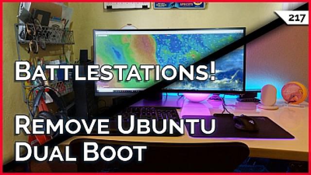 Battlestations: Our Computer Desks!!! Remove Ubuntu Dual Boot, SyncToy Syncs Folders Fast