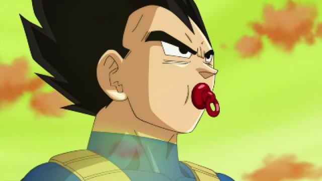 Lo scontro tra Goku e il clone di Vegeta