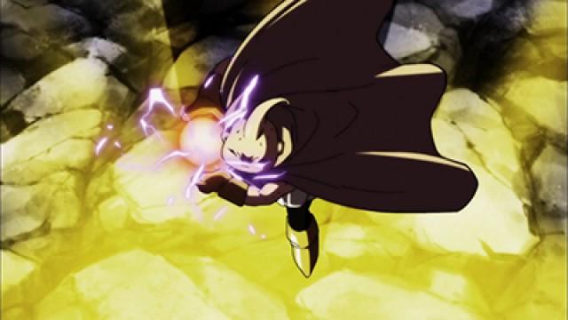 Basil, il campione di calci del Nono Universo, vs Majin Bu del Settimo Universo!