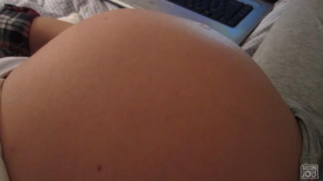 CRAZY BABY MOVEMENT AT 38 WEEKS!