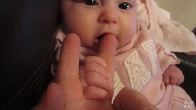 BABY BIT MY FINGER!