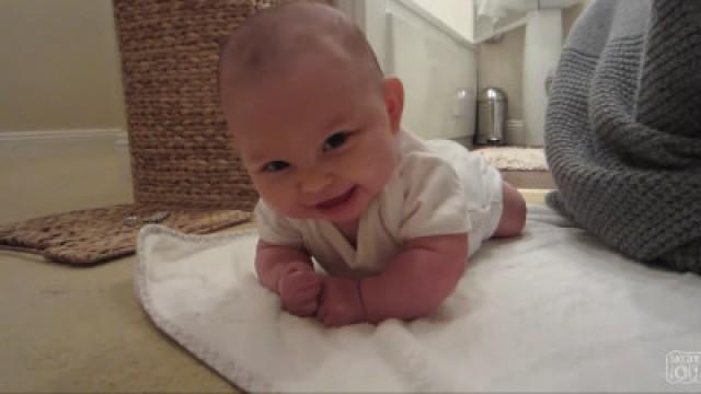 BABY ROLLS OVER