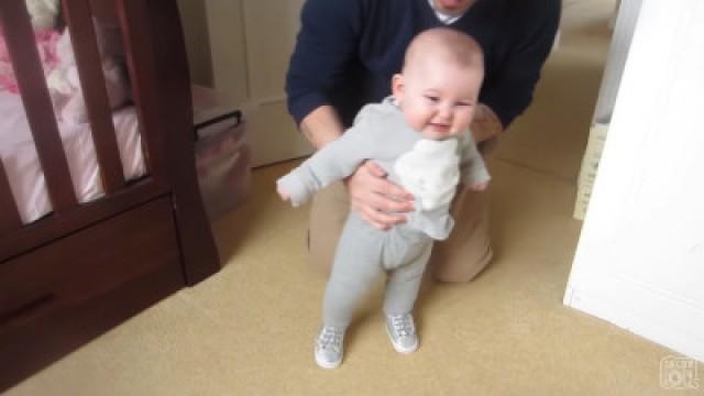 BABY FALLS ASLEEP!