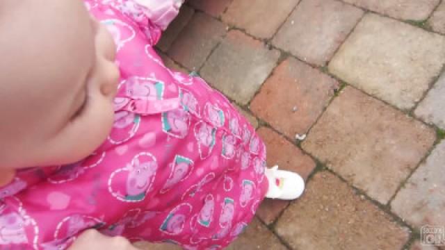WALKING THE BABY!