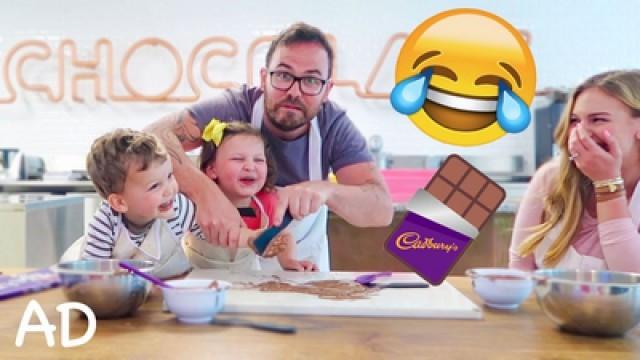 DIY CHOCOLATE CHALLENGE!! (we failed)