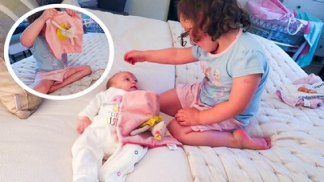 SPECIAL BABY & SISTER MOMENTS!