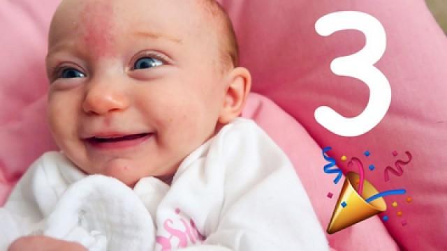 OUR BABY IS 3 MONTHS OLD !!