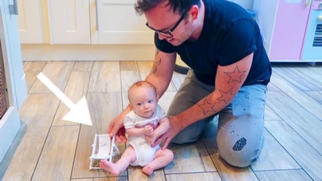 TESTING NEW ZOELLA BABY CHAIR!!
