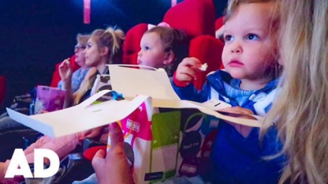 FIRST TIME AT THE CINEMA!