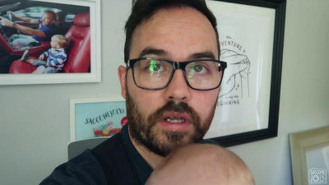 THE BABY POOPED ON ME!!