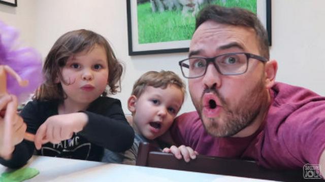 KIDS REACT TO SEEING OUR BOOK IN THE SHOP!