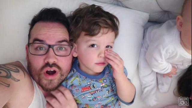 3 Year old boy picks his own hair cut