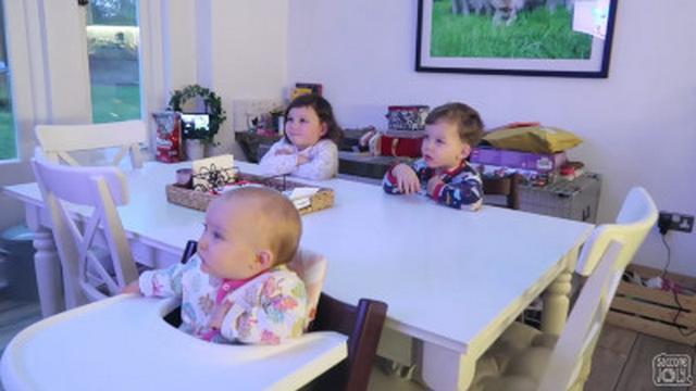 We had to leave the kids again :(