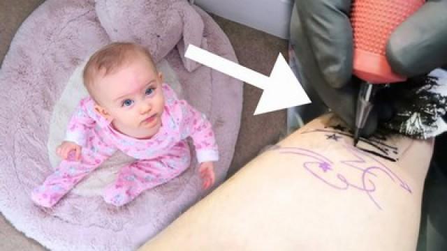 a Tattoo for the new baby