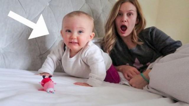 Baby's first crawl