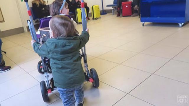 KIDS AT THE AIRPORT!