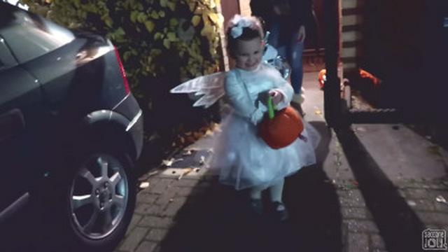 KIDS FIRST TRICK OR TREATING!