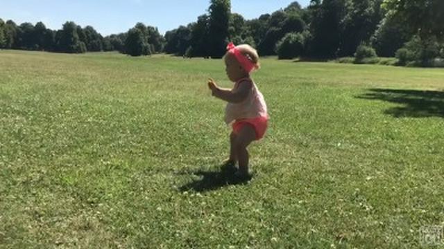BABY STANDS UP!!
