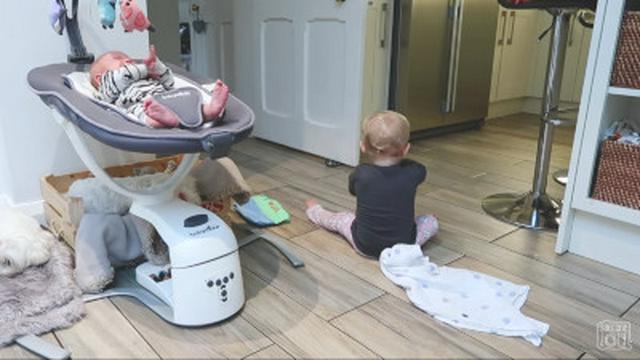 BABY WANTS TO LOOK AFTER BABY!