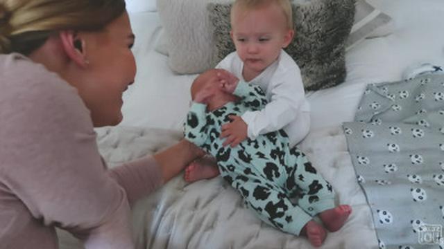 BABY LOVES BIG SISTER!