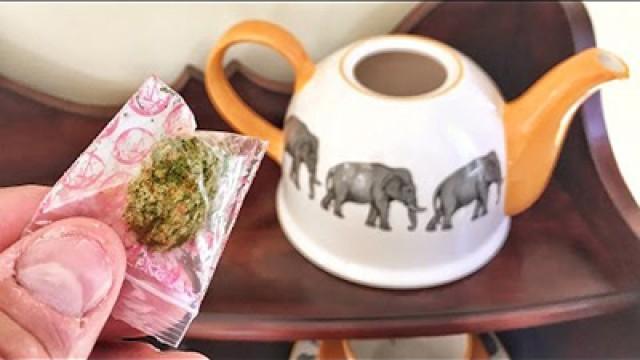 WEED IN THE COFFEE POT!!
