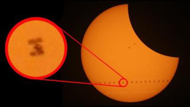Space Station Transiting 2017 ECLIPSE, My Brain Stopped Working