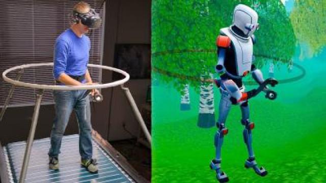 The Infinadeck Omnidirectional Treadmill (VR Series)