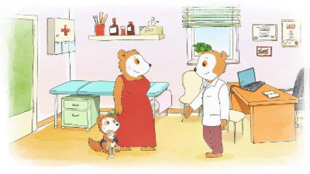 Bobo at the pediatrician