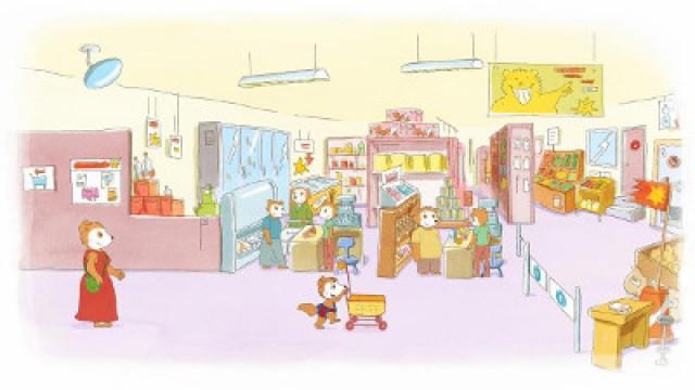 Bobo in the supermarket