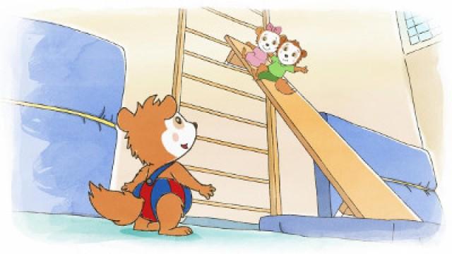 Bobo doing children's gymnastics