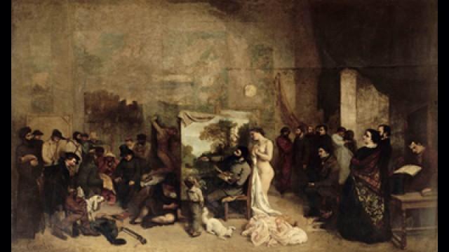 Das Atelier des Künstlers - Gustav Courbets