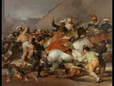 Kampf mit den Mamelucken, Goya, 1814
